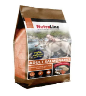Nutraline Dog Adult Somon/Orez 3 Kg