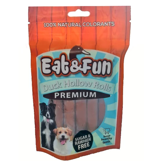 Eat&Fun Recompense Caini Duck Hollow Rolls 110 g