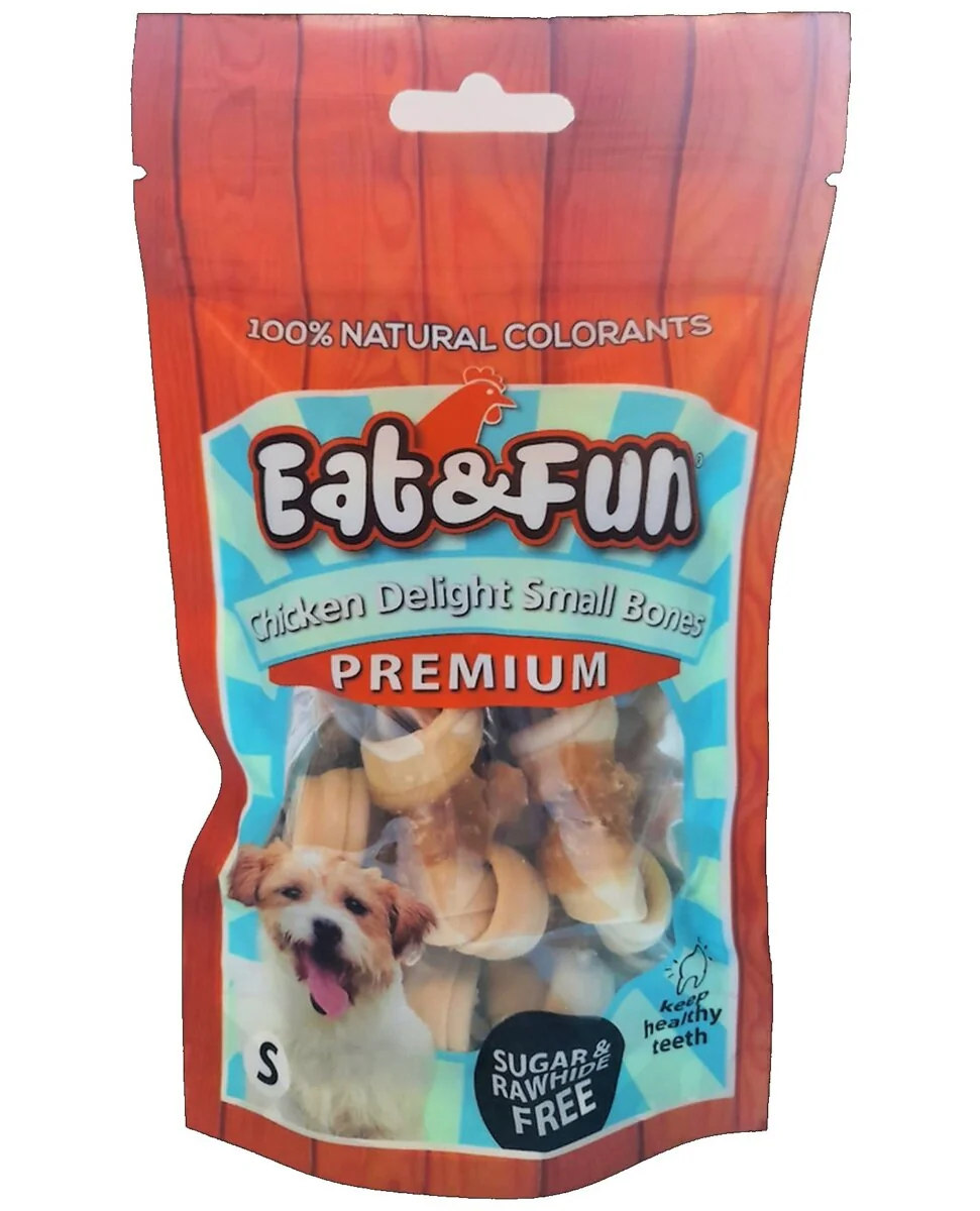 Eat&Fun Recompense Caini Chicken Mini Delights 100 g