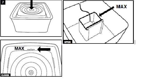 Catit Adapatoare Fantana Flower Mini 2.0 43735W