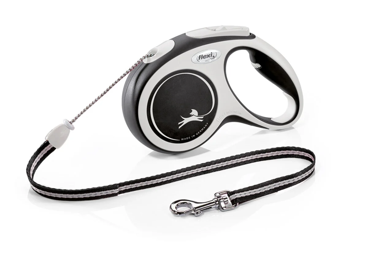 Flexi Lesa New Comfort Cord S 5 Negru