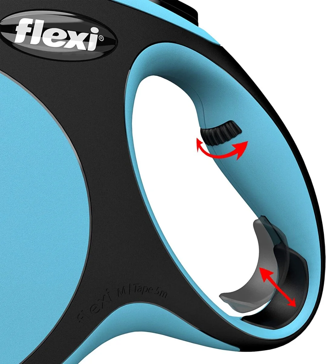 Flexi Lesa New Comfort Tape L 5 M Albastra