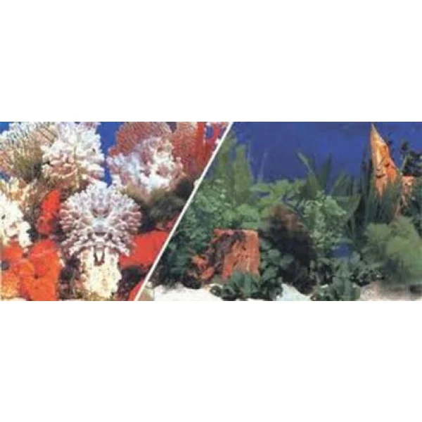 Resun Fundal Acvariu Coral/Nature 2 Fete 48 cm X 15 m