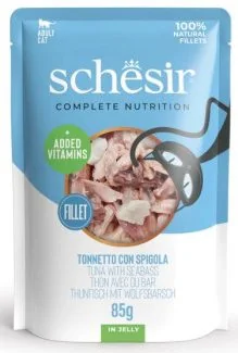 Schesir Cat Plic Ton/Biban in Jelly 85 G