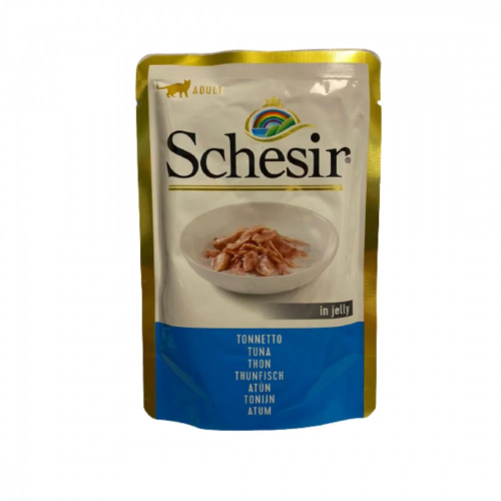 Schesir Cat Plic Ton/Biban in Jelly 85 G