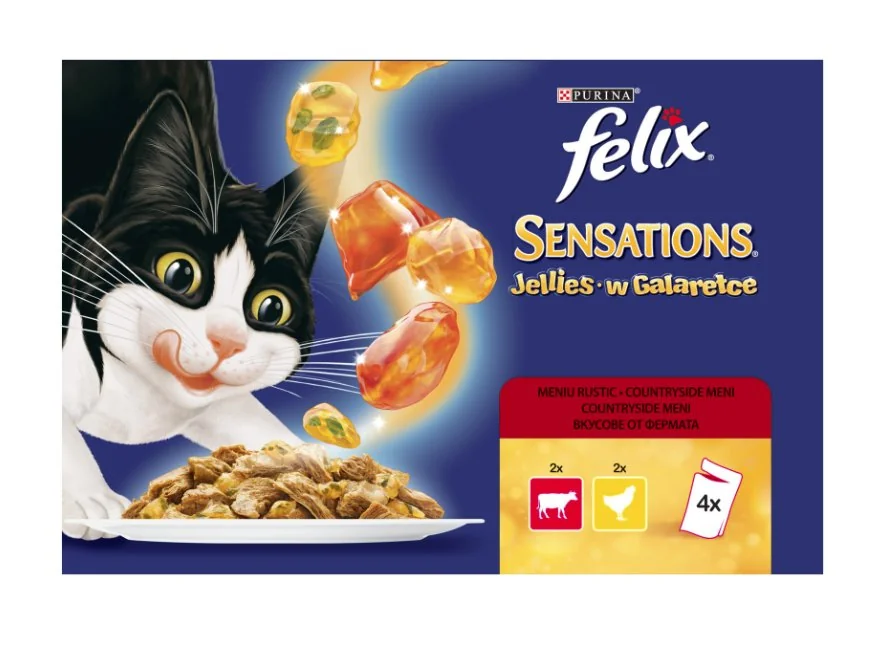 Felix Sensations Plic Morcov 4x85 g