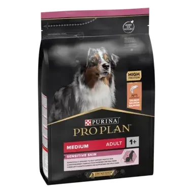 Pro Plan Dog Adult Medium Sensitive Skin Somon 14 Kg