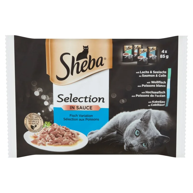 Sheba Plic Peste 4x85 g
