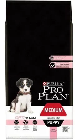 Pro Plan Dog Puppy Medium Sensitive Skin Somon 12 Kg