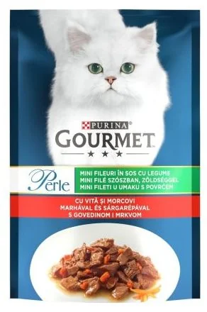 Gourmet Perle Plic Vita/Legume 85 g