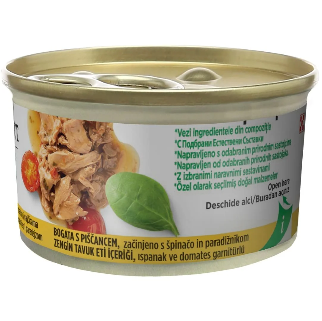 Gourmet Nature`s Creation Pui/Rosii/Spanac 85 g