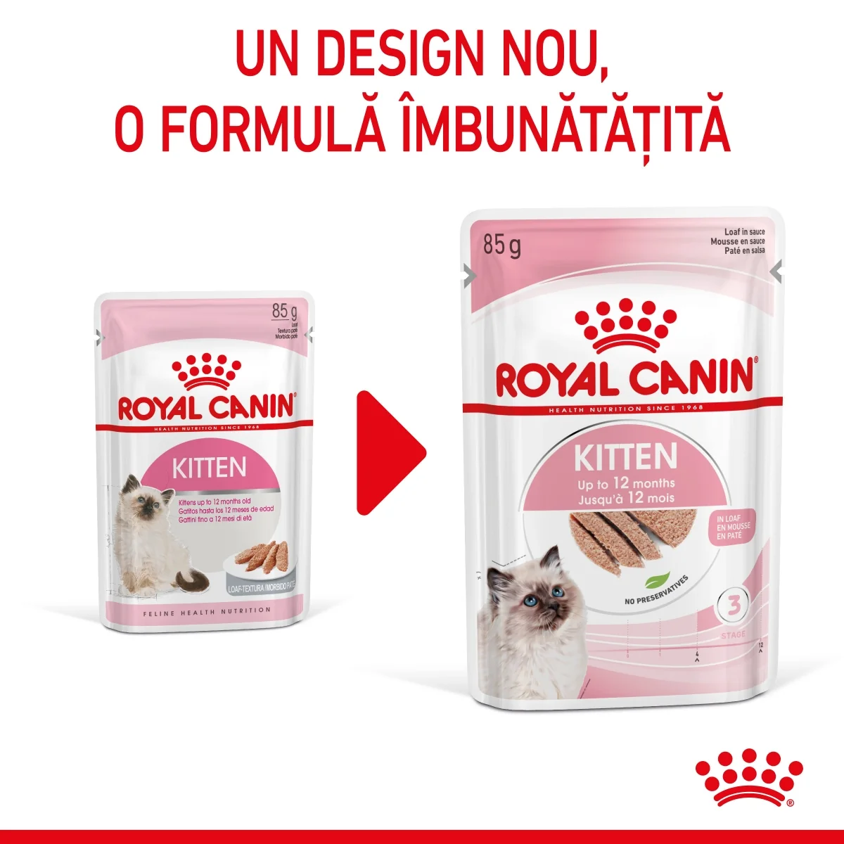 Royal Canin Felin Plic Kitten In Loaf 85 g