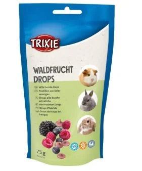 Trixie Drops Cu Fructe De Padure Pentru Razatoare 75 g