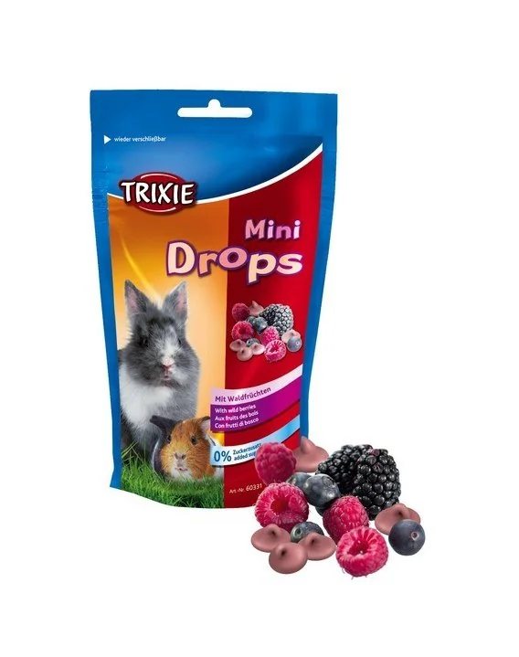Trixie Drops Cu Fructe De Padure Pentru Razatoare 75 g