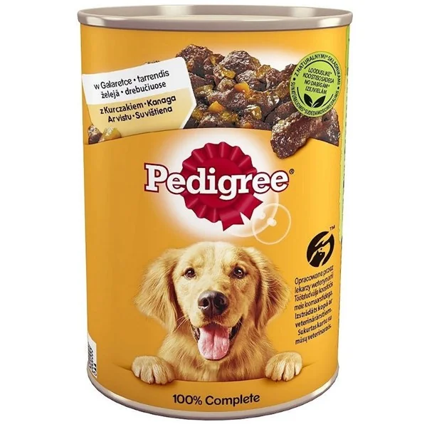 Pedigree Conserva Pui Si Morcov 1200 g