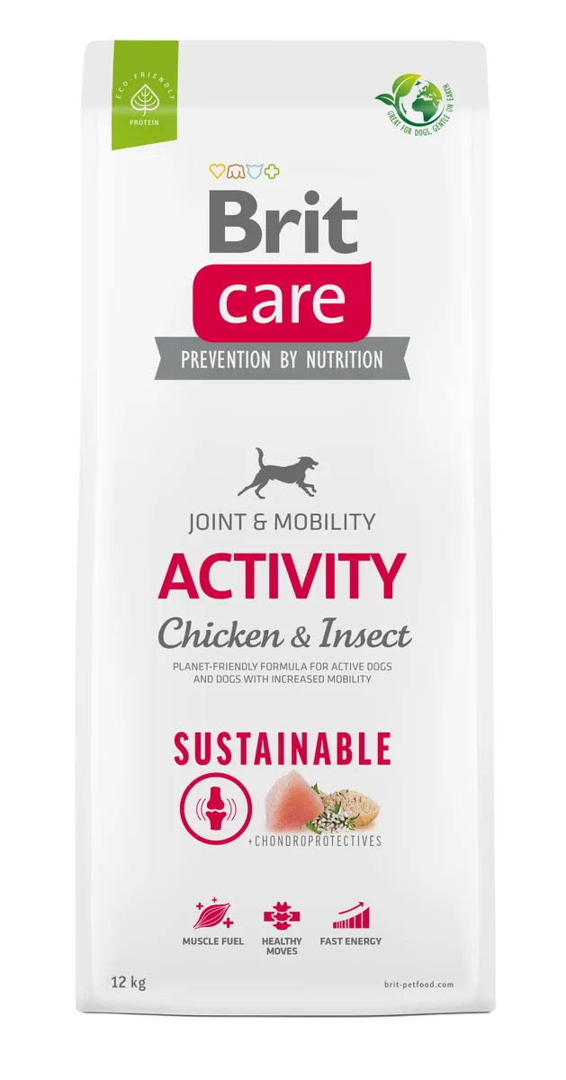 Brit Care Dog Sustainable Activity Pui & Insecte