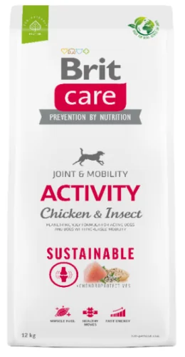 Brit Care Dog Sustainable Activity Pui & Insecte