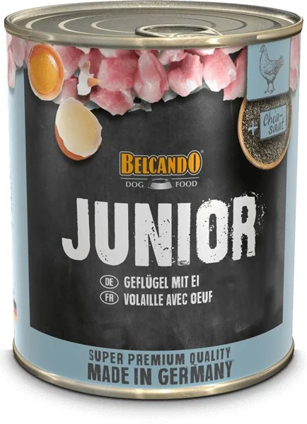 Belcando Conserva Junior Pasare/Oua