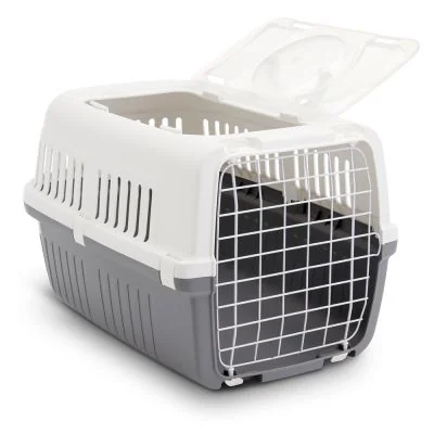 Savic Cusca Transport Zephos 2 Open Alb/Gri Cu Usa Din Metal