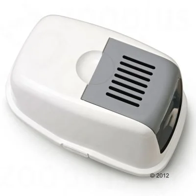 Savic Litiera Acoperita Nestor Alb/Gri