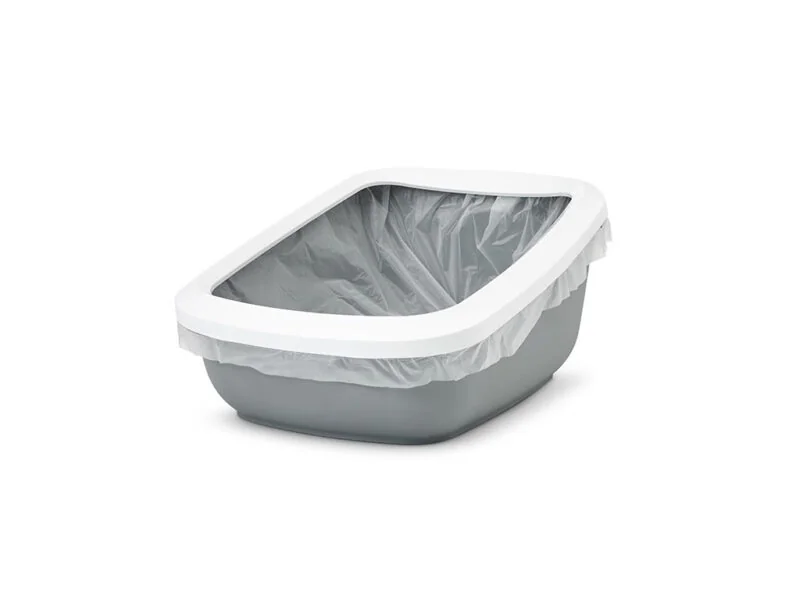 Savic Litiera Aseo Jumbo Alb/Gri