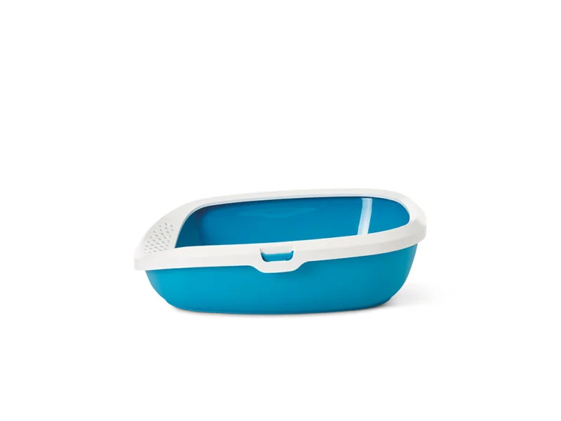 Savic Litiera+Rama Gizmo Large Alb/Albastru