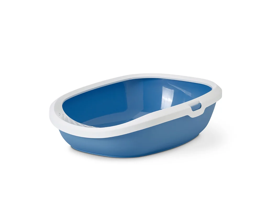 Savic Litiera+Rama Gizmo Large Alb/Albastru