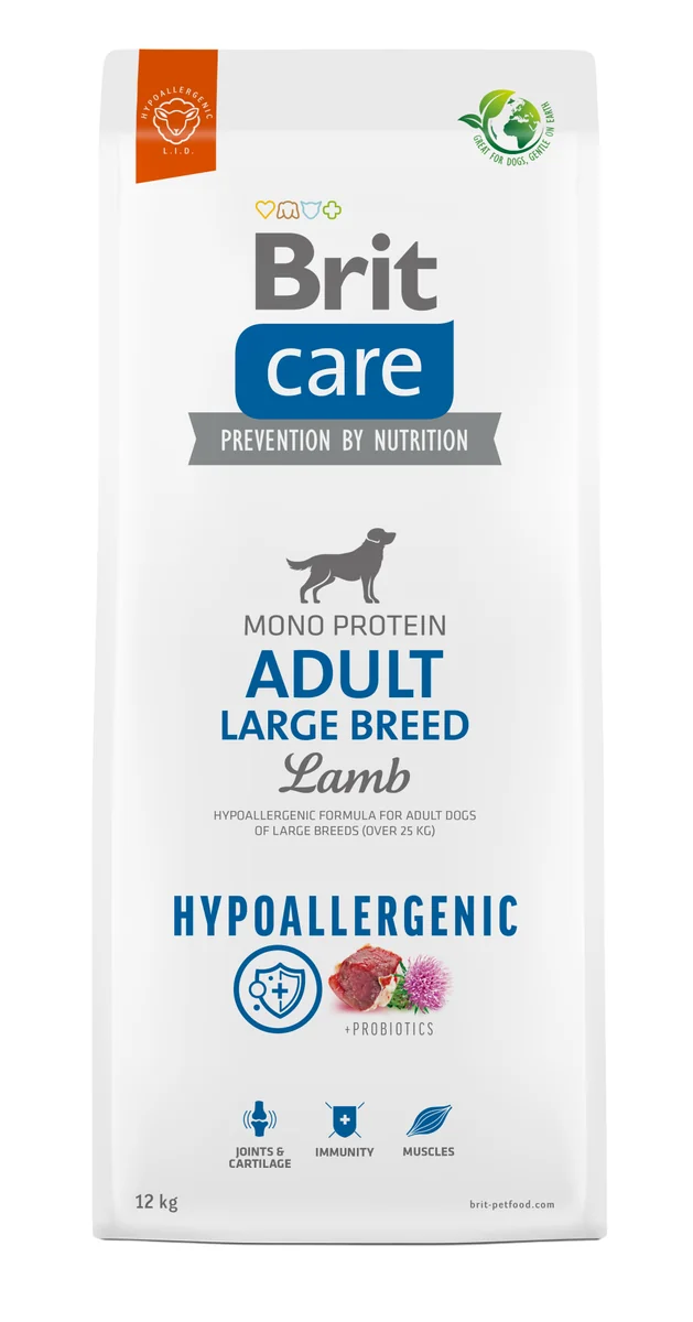 Brit Care Dog Hypoallergenic Adult Large Breed Miel