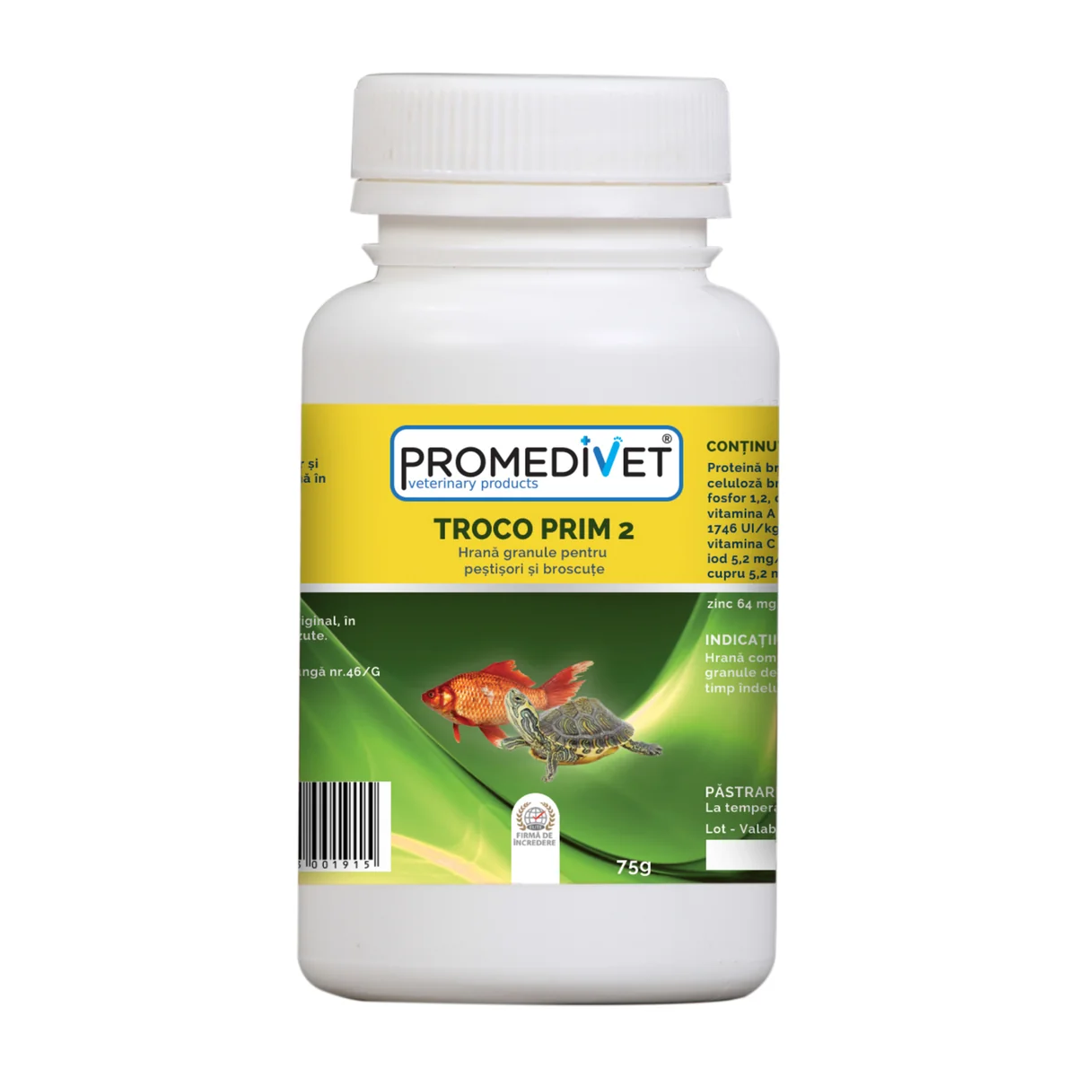 Promedivet Troco Prim Nr 2 75 g Granule