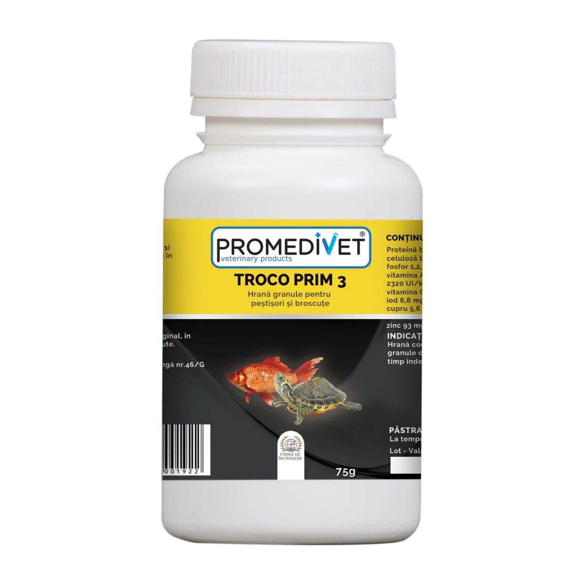 Promedivet Troco Prim Nr 3 75 g Granule