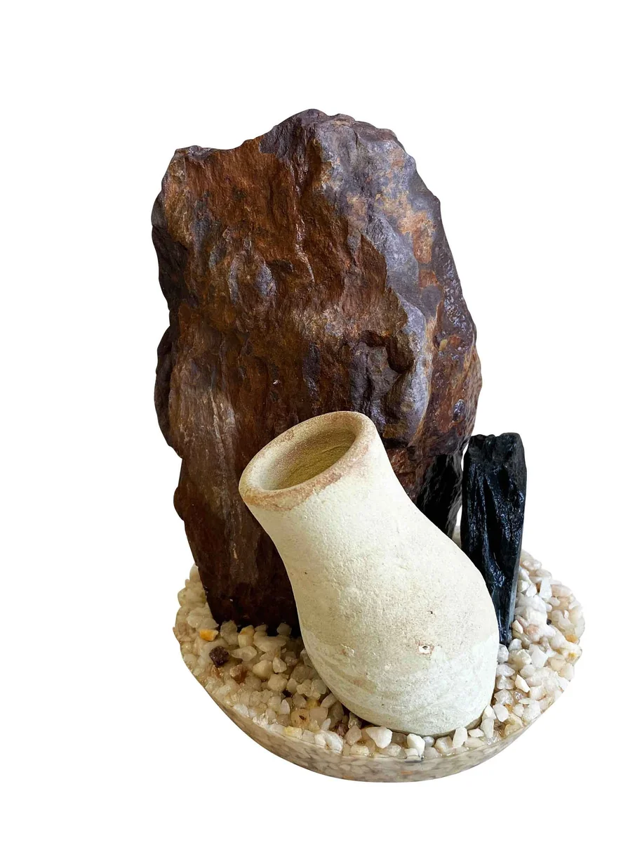 Sydeco Decor Jar Stone Gravel Base 15 cm 380514
