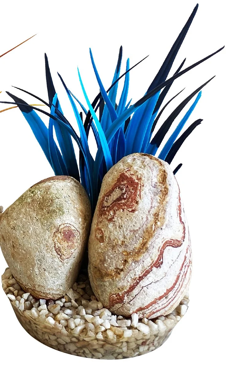 Sydeco Decor Rainbow Stone Plants 14 cm 380505