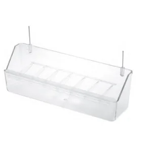 2 Gr Hranitor Voliera 20 Cm Transp 025GT