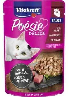 Vitakraft Plic Poesie Sauce Inima 85 g