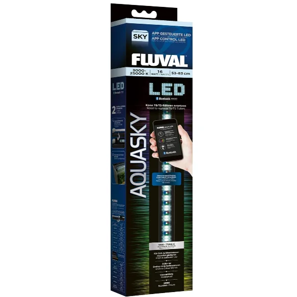 Fluval Lampa Led Aquasky 16w 53-83 Cm