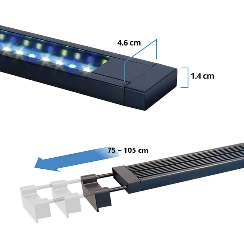 Fluval Lampa Led Aquasky 21w/ 75-105 Cm