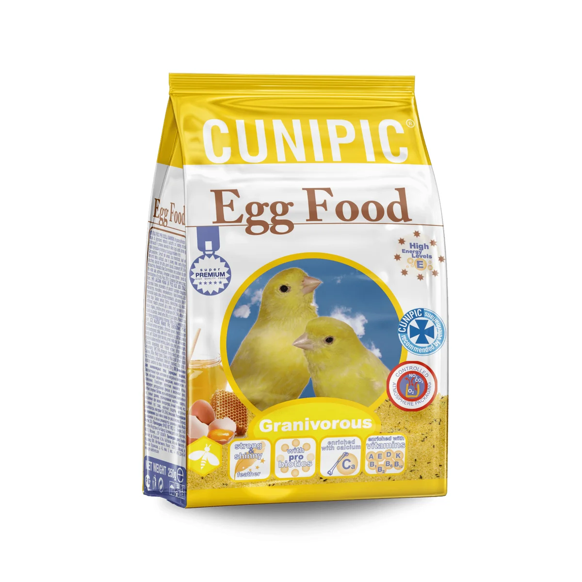 Cunipic Pasta Ou Pasari Granivore 250G