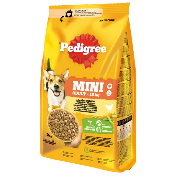Pedigree Uscat Adult Pasare Si Legume 2 Kg