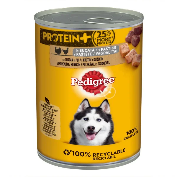 Pedigree Conserva Curcan/Pui 800 G