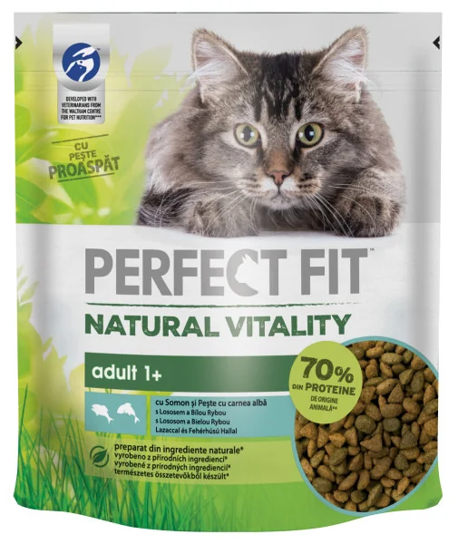 Perfect Fit Cat Vitality Nature Somon 650g