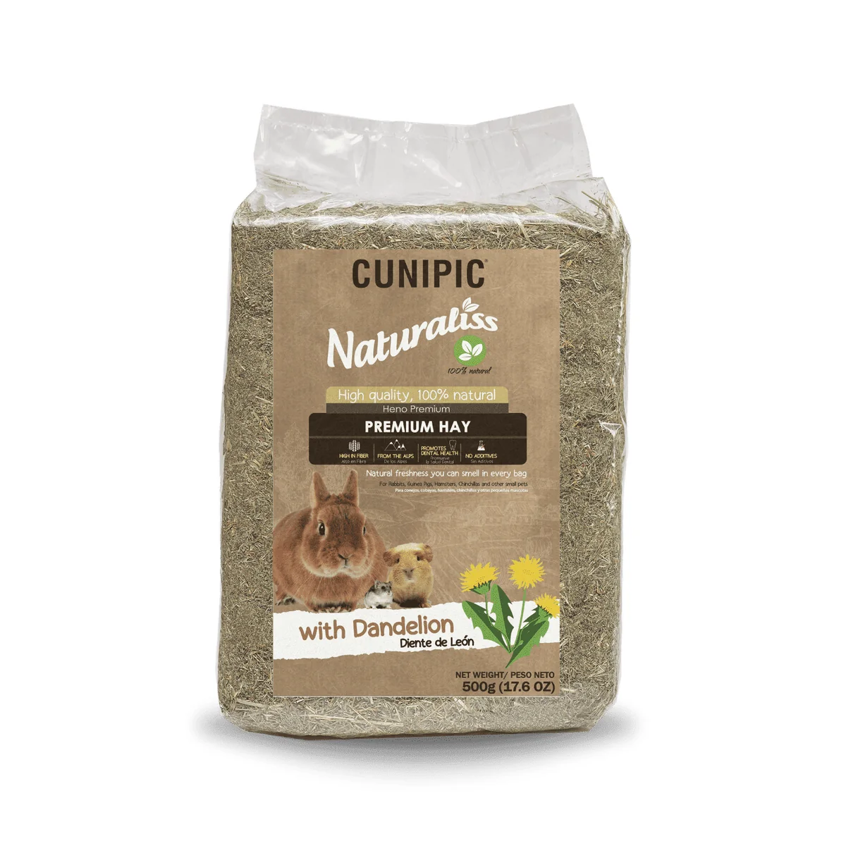 Cunipic Fan Rozatoare Naturaliss Papadie 500 G