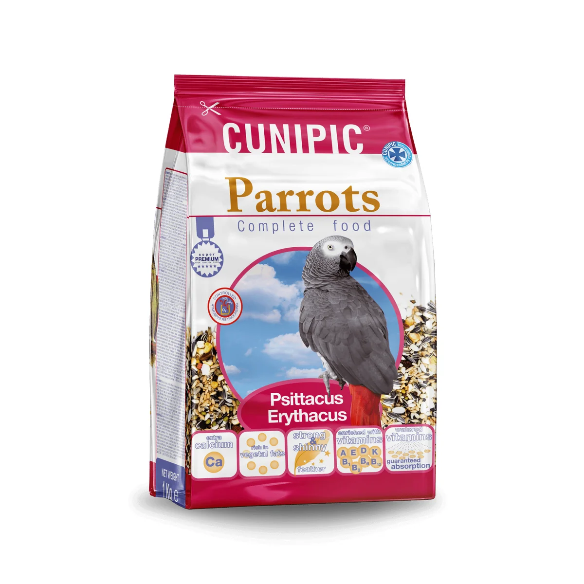 Cunipic Meniu Papagali 1 Kg
