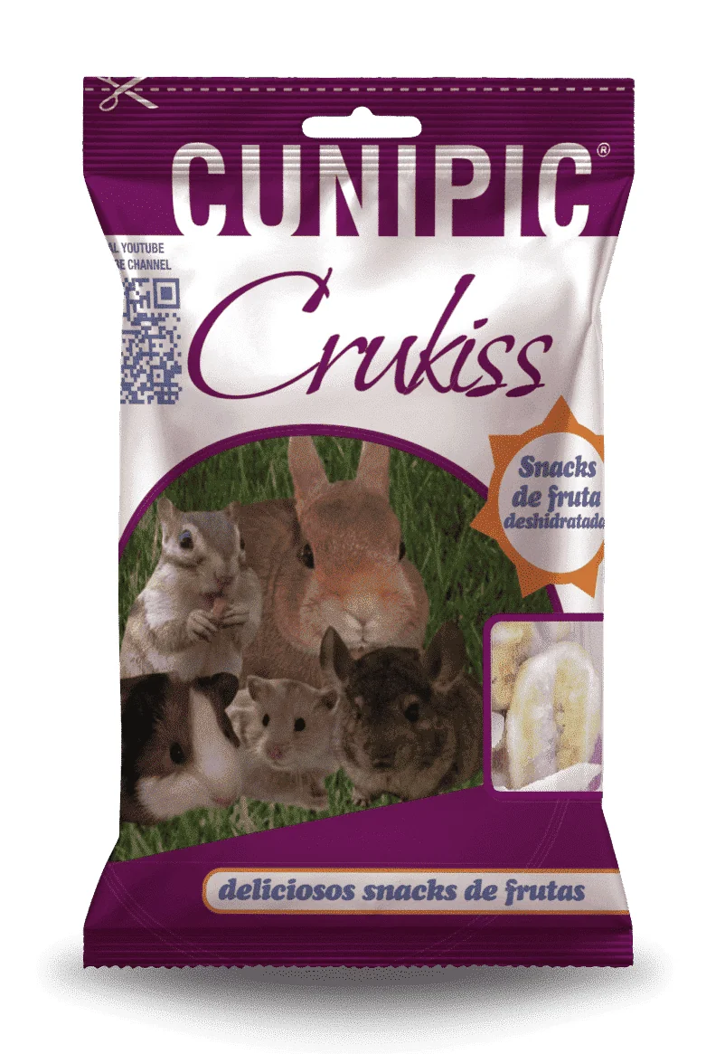 Cunipic Snacks Rozatoare Crukiss Fructe Deshidratate 100 G