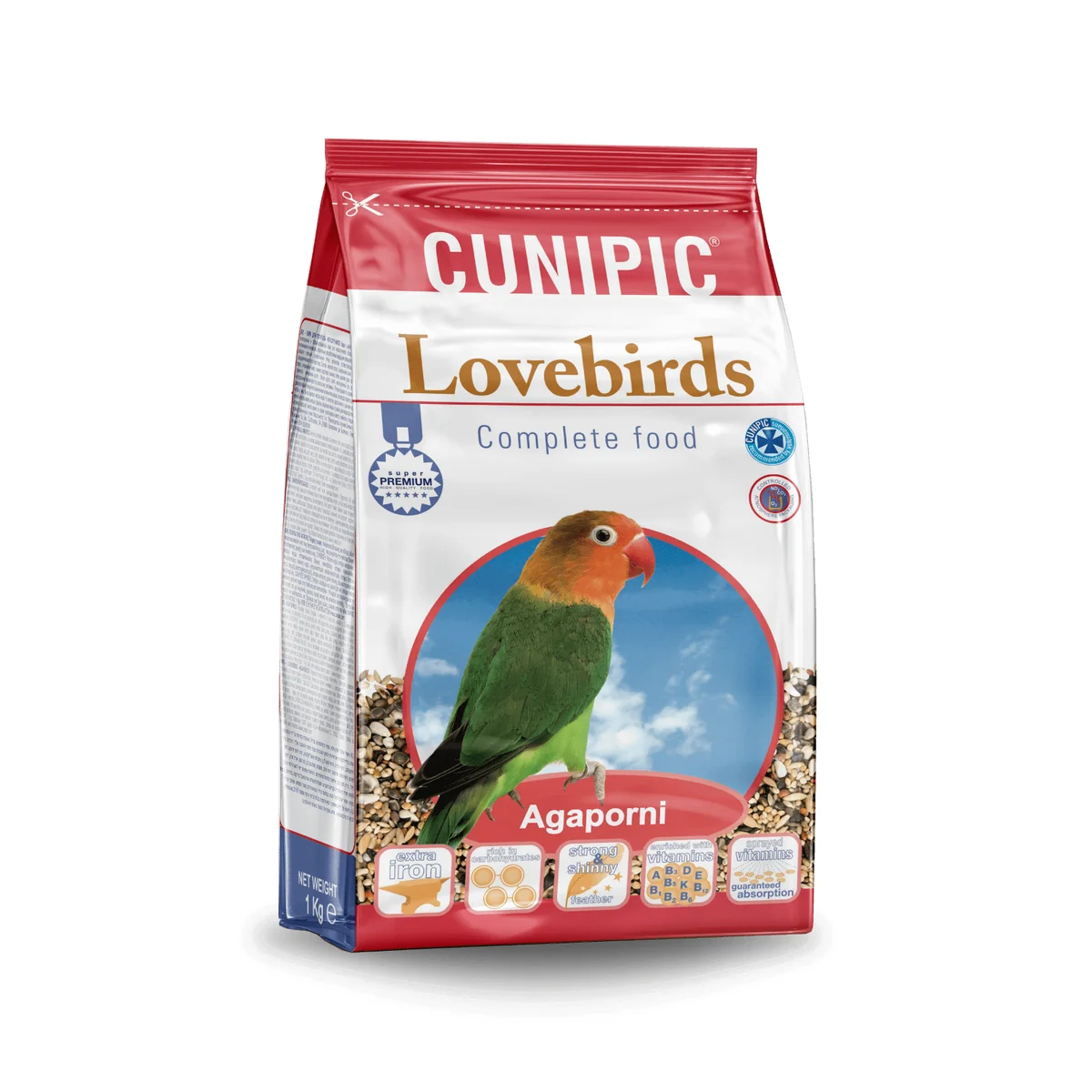 Cunipic Meniu Agapornis 1 Kg