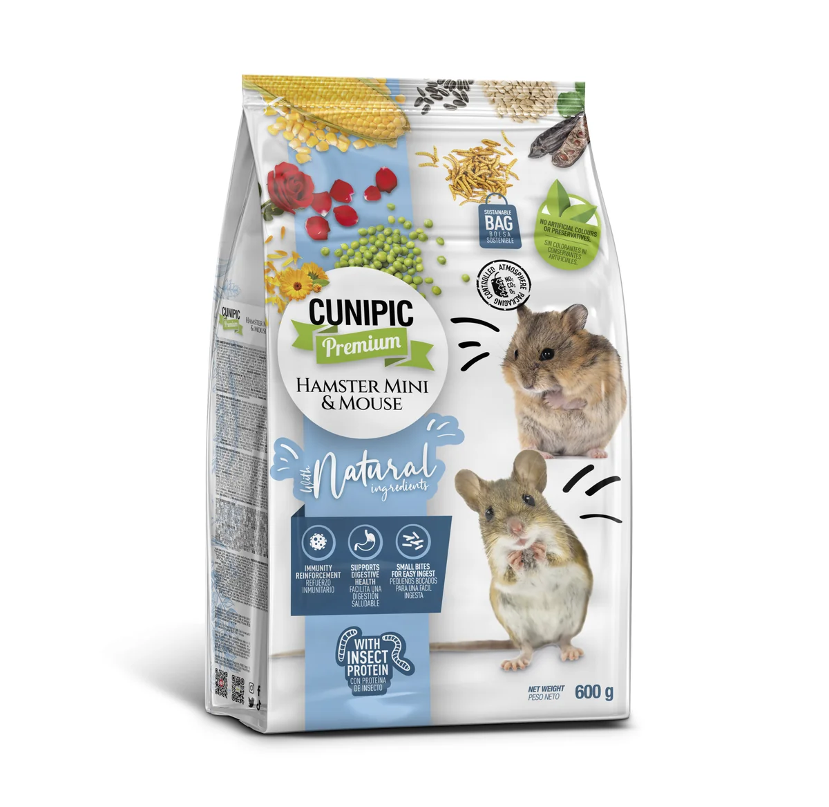 Cunipic Meniu Mini Hamster/Soareci 600 G