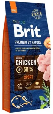 Brit Premium By Nature Sport 15 Kg