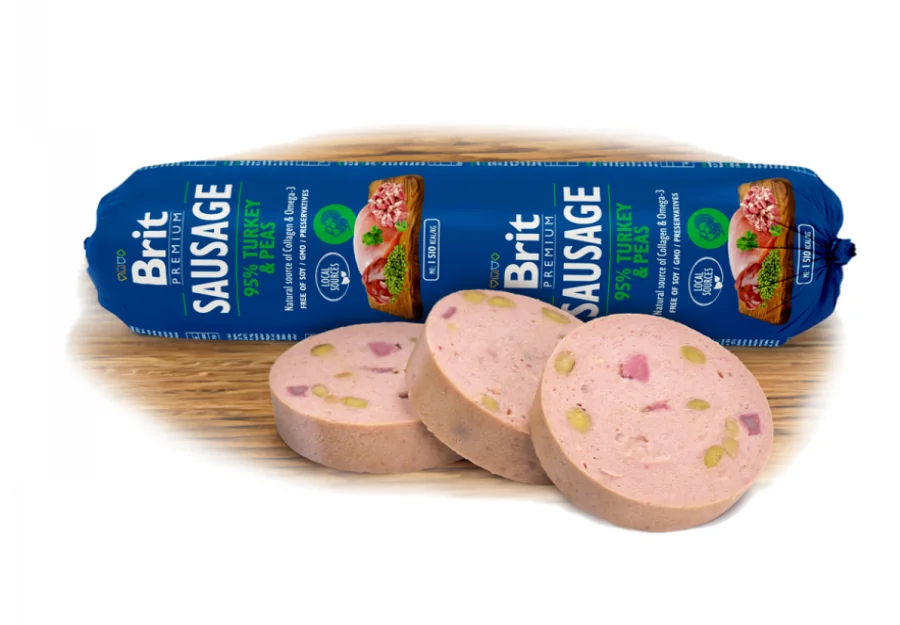 Brit Salam Curcan Si Mazare 800 gr