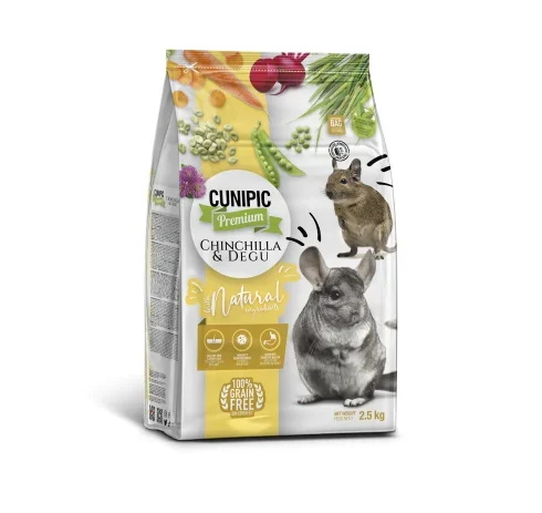 Cunipic Premium Chinchilla & Degu 700G