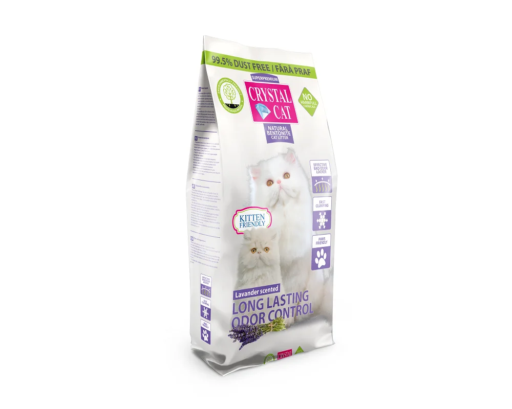 Crystal Cat Nisip Best Clumping Lavanda 5 L