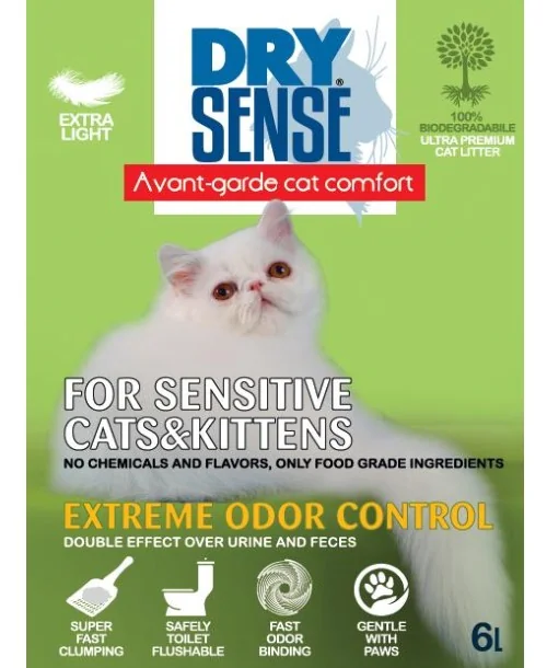 Dry Sense Asternut Igienic Extreme Odor Control 6L